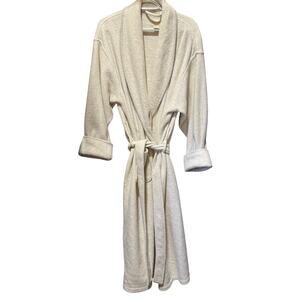 Victoria’s Secret Gold Label Fleece Long Length Wrap and Belted Bathrobe P/S